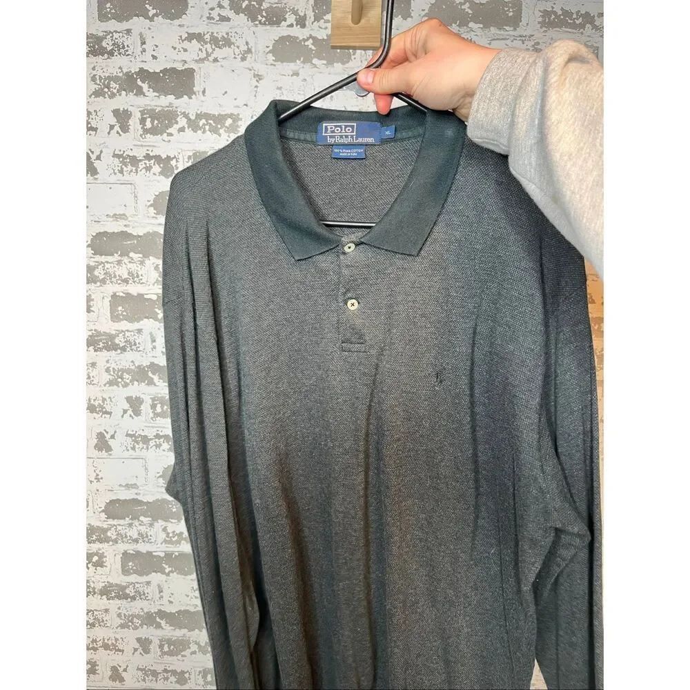 Polo by Ralph Lauren | men Henley button down long sleeve